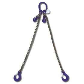   Beta 8097/G10 D6-2 Rögzítő emelőheveder, 2 karos, közelítő horgokkal és zárral, 10. biztonsági fok