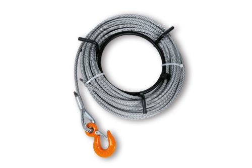 Beta 8148 Kézi csörlő, alumíniumötvözet test, csörlőkarral, drótkötéllel és horoggal szállítva 1,6t