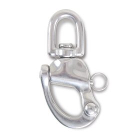   Beta 8273 22 Karabiner horog gyorscsatlakozóval és szemes forgószem Nemesacél AISI 316