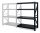 Beta S4CA Széles polcos állvány 4 polccal, kiegészítő polcok