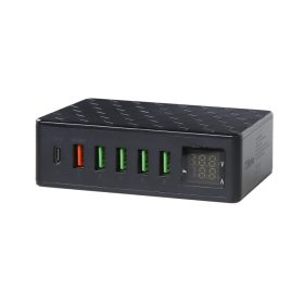  Beta 9545MPC Multiport töltőállomás, 6 USB aljzattal több eszköz egyidejű töltésére.