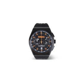   Beta 9593A Kronográf óra, acélházas, vízálló 5 ATM, szilikon szíj