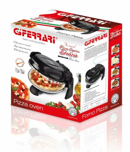 G3 Ferrari G10006 Forno Pizza Delizia Black olasz házi pizzasütő - fekete