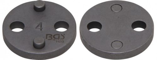 BGS technic Fékdugattyú visszatekerő adapter Alfa Romeo, Fiat és Ford típusokhoz, a BGS 1119 fékdugattyú visszatekerő készletből, "4" (BGS 11016)