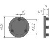 BGS technic Fékdugattyú adapter elektromos kézifékű Volkswagenekhez (BGS 1119-1)