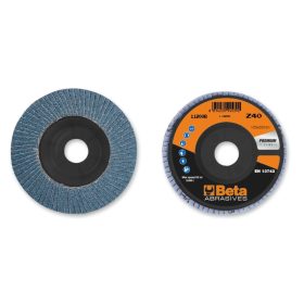   BETA 11200B 40 Csiszolótárcsák cirkónium csiszolóvászonnal, műanyag csiszolótalp, egylamellás kivitel