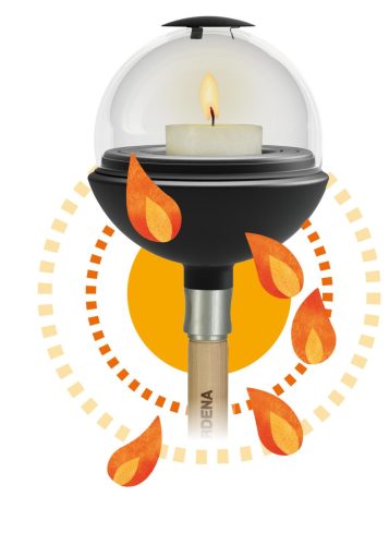 Gardena ClickUp! mécsestartó