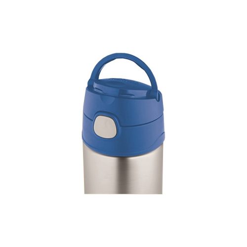 Thermos FUNtainer gyerek termosz szívószállal - lime - 470ml
