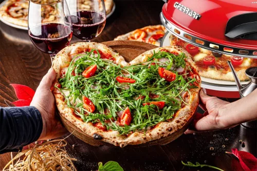 G3 Ferrari G10032 Forno Pizza Plus Snack Napoletana Red házi pizzasütő