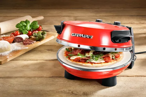 G3 Ferrari G10032 Forno Pizza Plus Snack Napoletana Red házi pizzasütő