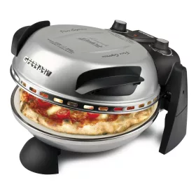   G3 Ferrari G10006 Forno Pizza Delizia Silver olasz házi pizzasütő - ezüst