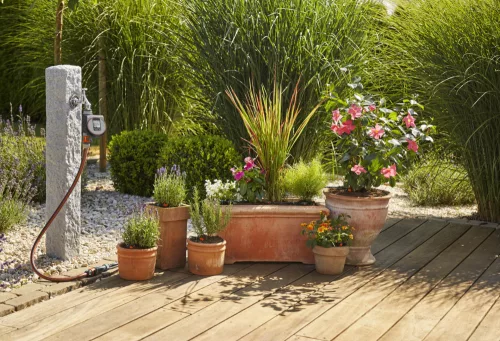 Gardena Micro-Drip-System indulókészlet cserepes növényekhez, M automatic