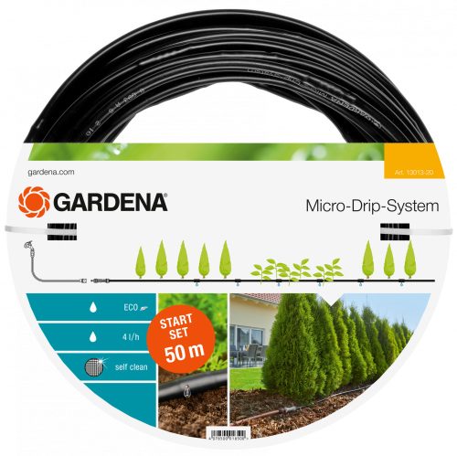 Gardena Micro-Drip-System indulókészlet növénysorokhoz, L méret