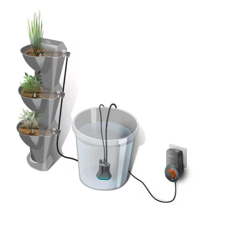 Gardena NatureUp! bővített öntözőkészlet víztárolóhoz