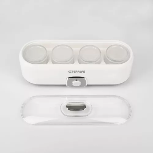 G3 Ferrari G10133 Joghurt készítő - 20W, 4 db 180 ml-es üvegedénnyel
