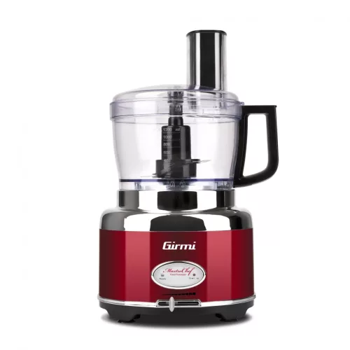Girmi RB90 MastroChef Professzionális, multifunkciónális robotgép - piros, 600W