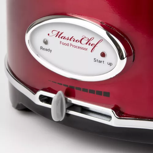 Girmi RB90 MastroChef Professzionális, multifunkciónális robotgép - piros, 600W