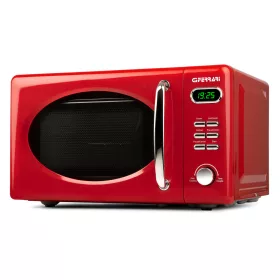   G3 Ferrari G10155 SAPORMIO VINTAGE Mikrohullámú sütő, 20 liter, 1.150W - piros
