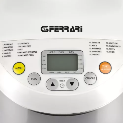 G3 Ferrari G10078 Pagnotta 19 funkciós kenyérsütőgép - 550 W