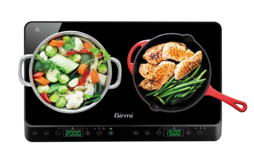 Girmi PI51 Doppio Dupla Indukciós főzőlap  - 2000W
