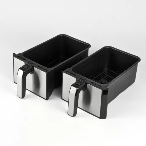 Girmi FG22 ECOFRIT BIS Forrólevegős sütő két étel egyidejű készítéséhez, sok extra szolgáltatással