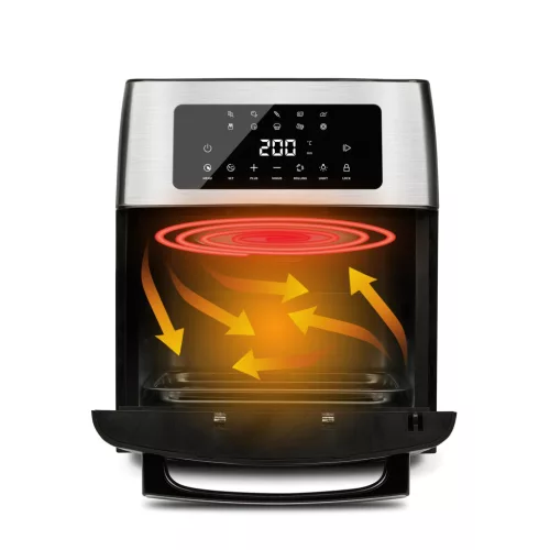 G3 Ferrari G10182 Friggisano EVO 15L Innovatív, forrólevegős, multifunkciós sütő - 1700W
