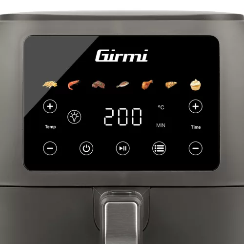 Girmi FG92 Forrólevegős sütő Ecofrit Deep technológiával, 1700W, 8 literes