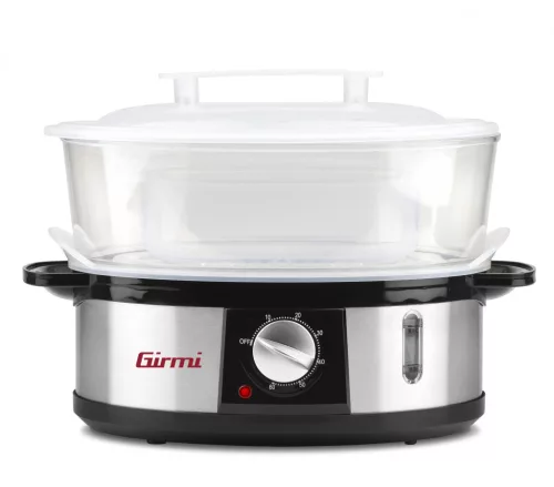 Girmi VP26 étel gőzőlő, 700-750 W, 3 szintes, 12 literes