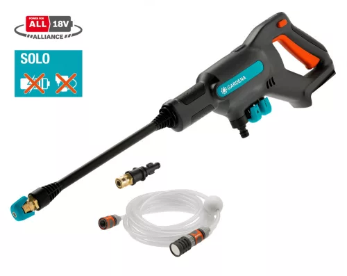 Gardena AquaClean 24/18V P4A akkumulátoros magasnyomású mosó (akku és töltő nélkül)