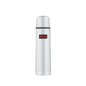   Thermos Mountain termosz gombos zárórendszerrel és bögrével - nemesacél - 750ml