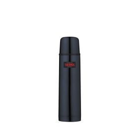   Thermos Mountain termosz gombos zárórendszerrel és bögrével - sötétkék - 500ml