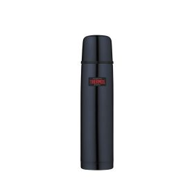   Thermos Mountain termosz gombos zárórendszerrel és bögrével - sötétkék - 750ml