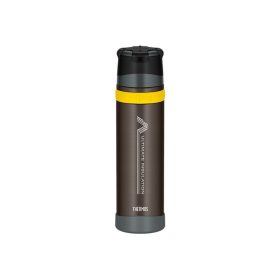   Thermos Mountain FFX termosz bögrével extrém környezetbe - barna - 900ml