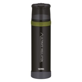   Thermos Mountain FFX termosz bögrével extrém környezetbe - matt fekete - 900ml