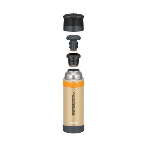 Thermos Mountain FFX termosz bögrével extrém környezetbe - homok - 900ml