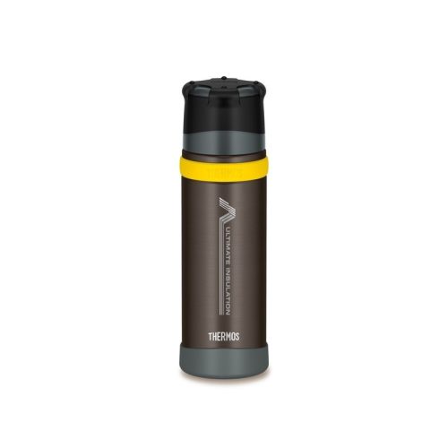 Thermos Mountain FFX termosz bögrével extrém környezetbe - barna - 500ml