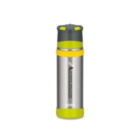   Thermos Mountain FFX termosz bögrével extrém környezetbe - lime - 500ml