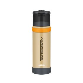   Thermos Mountain FFX termosz bögrével extrém környezetbe - homok - 500ml