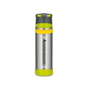   Thermos Mountain FFX termosz bögrével extrém környezetbe - lime - 750ml