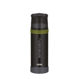   Thermos Mountain FFX termosz bögrével extrém környezetbe - matt fekete - 750ml
