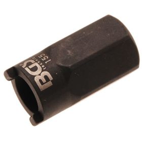   BGS technic Rugóstag speciális dugókulcs, 22 mm-es dugókulccsal használható (BGS 155)