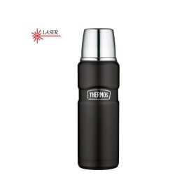 Thermos Style termosz italokra - matt fekete - 470ml