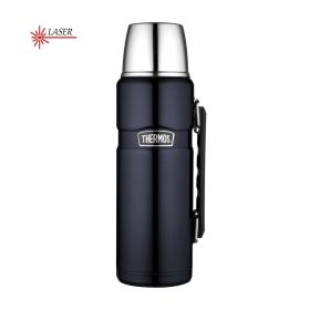   Thermos Style termosz italokra, fogóval - sötétkék - 1,2l