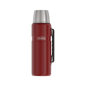 Thermos Style termosz italokra, fogóval - rustic red - 1,2l