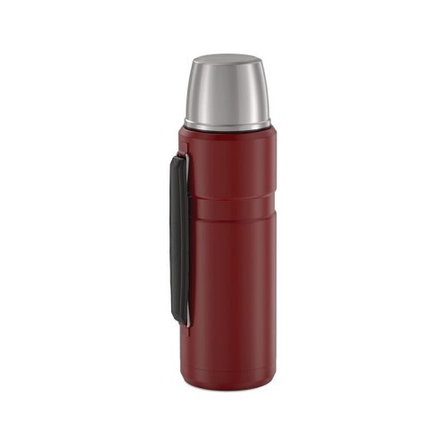 Thermos Style termosz italokra, fogóval - rustic red - 1,2l