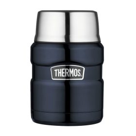   Thermos Style termosz ételre bögrével - sötétkék - 470ml
