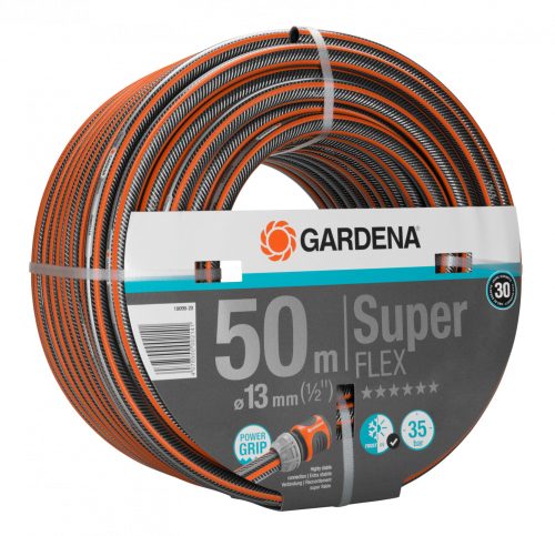 Gardena Premium SuperFLEX tömlő, 13 mm (1/2"), 35 bar, 50 m/tekercs