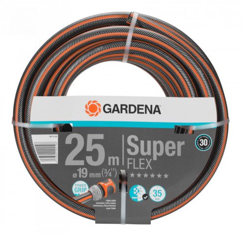 Gardena Premium SuperFLEX tömlő, 19 mm (3/4"), 35 bar, 25 m/tekercs