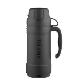   Thermos Traditional üvegtermosz egy bögrével - fekete - 750ml