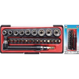   Kraftmann 26 részes sarok csavarbehajtó készlet (BGS 20802)